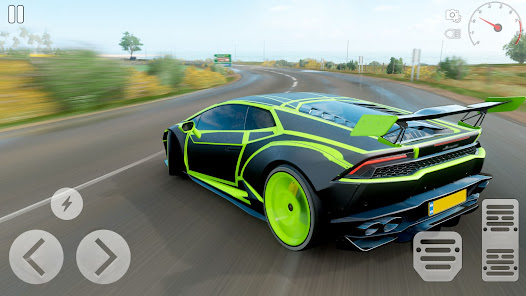 Lambo Huracan Driving Game 0.3 APK + Мод (Unlimited money) за Android