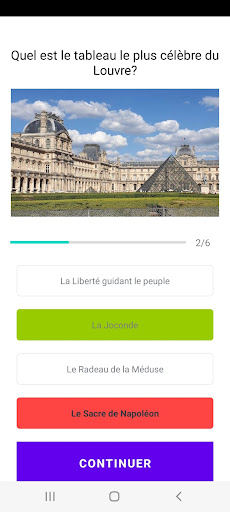 Quiz App FR Screen 3