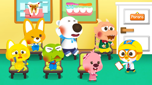 Screenshot of Pororo Dentist - Kids Job Game