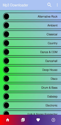 Android application Mp3 Music Downloader screenshort