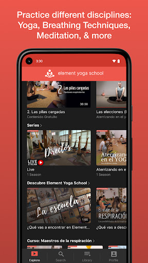 Element Yoga School Screenshot 3 - AppWisp.com