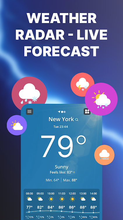 Live Weather Radar & Forecast - 1.6.8 - (Android)