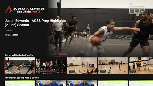 Advanced Scouting Media Screen 2