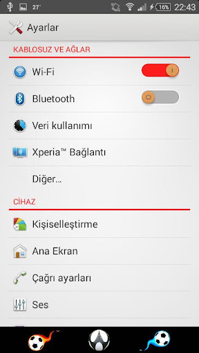 For Xperia Theme Ball Screen 2
