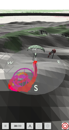 Android application Supersense 3D Free Flight screenshort