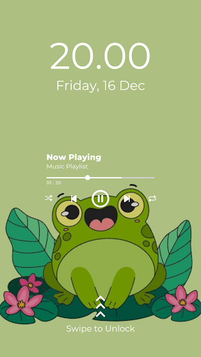 Android application Kawaii Frog Wallpaper 4K screenshort