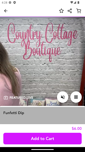 Screenshot of Country Cottage Boutique LLC