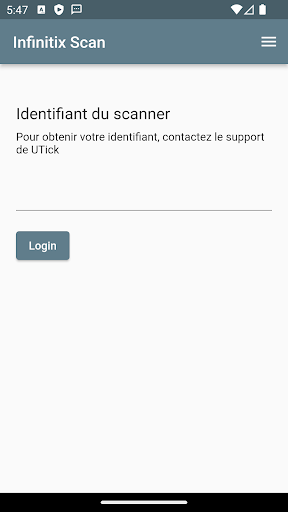 Infinitix Scan Screen 2