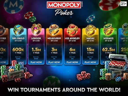 MONOPOLY Poker - Texas Holdem Screenshot