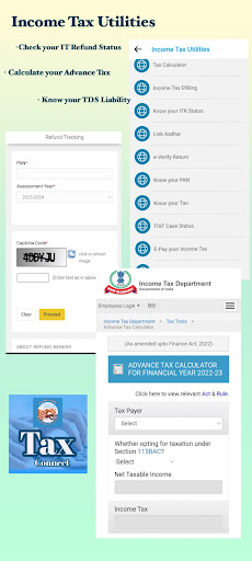 Tax Connect with madhuvridhi Screen 2