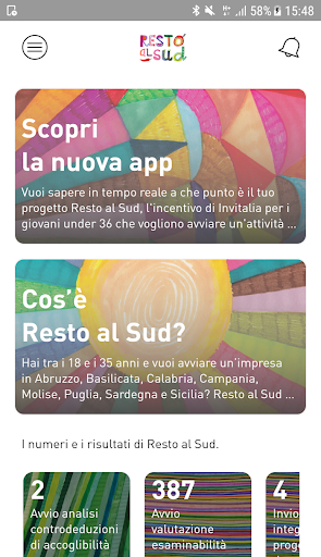 Android application Resto Al Sud screenshort