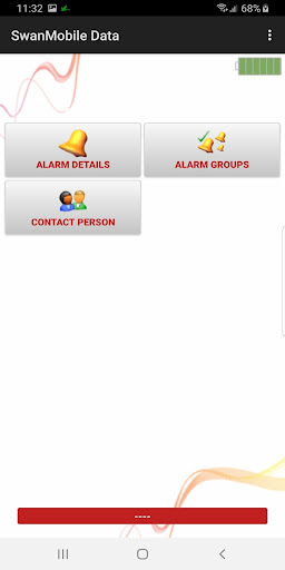 Android application SwanMobile Data screenshort