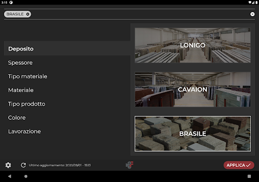 ENJOY Favorita Screen 2