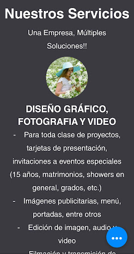 Android application Multiservicios Faro Full screenshort