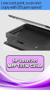 HP LaserJet MFP 135W Guide