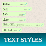 Cover Image of Download Font Chat Style For WhatsApp 1.8 APK