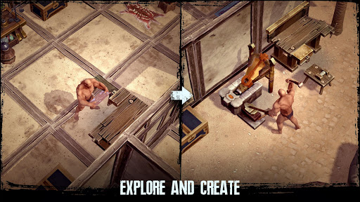 Télécharger Exile Survival – Craft, build, fight with monsters APK MOD (Astuce) screenshots 5