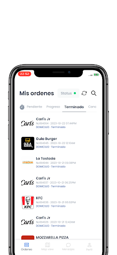 Delivery YA Repartidores Screen 2