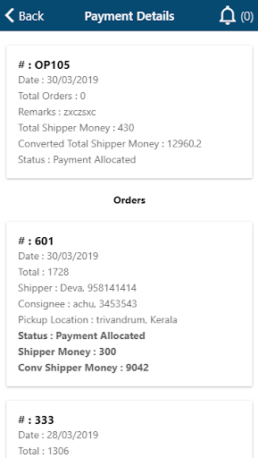 DEX Logistics Driver