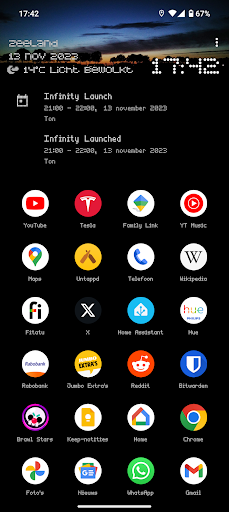 Android application Infinity: Simple & Efficient screenshort