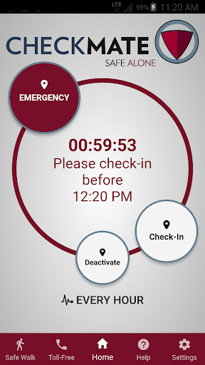 ProTELEC CheckMate Safe Alone Screen 2
