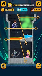 Rescue Hero Pull The Pin v2.5.0 Mod Apk (Unlimited Hearts/Gold) Free For Android 4