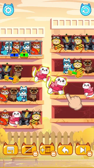 Cat Sort Puzzle : Color Games - Screenshot 2