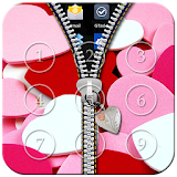 Love Passcode Zipper Lock icon