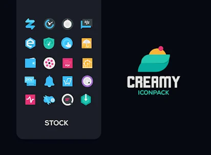 Creamy Icon pack