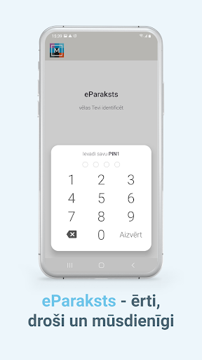 eParaksts mobile Screen 2