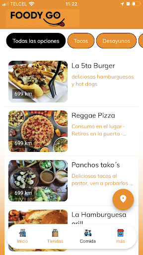 Foody Go Screen 2