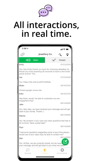 Android application Business Messenger Pro screenshort