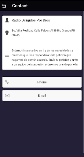 Radio Dirigidos Por Dios Screen 2