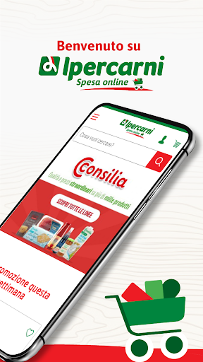 Android application Ipercarni Spesa Online screenshort