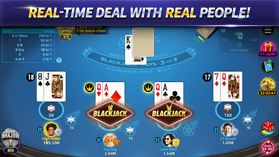 Blackjack 21 - HOB card games  Screenshots 1