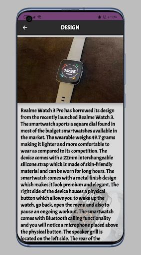 Realme Watch 3 pro Guide Screen 3