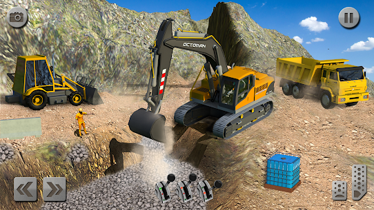 Sand Excavator Simulator 2021: Truck Driving Games 3