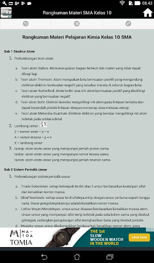 Rangkuman Semua Mata Pelajaran SMA Kelas 10