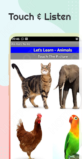 Learn Animal Screen 2