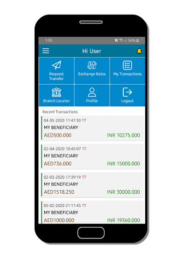 Android application BgexAPP screenshort