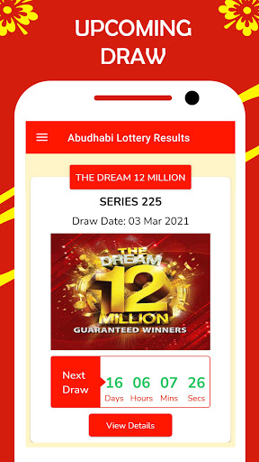 Abu Dhabi Ticket Results Screen 2