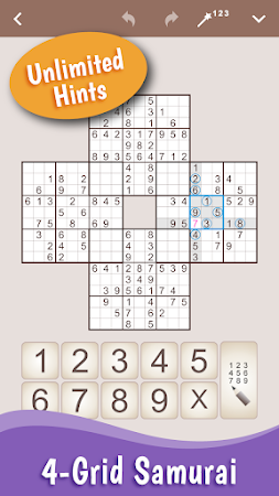 Game screenshot MultiSudoku: Samurai Puzzles hack