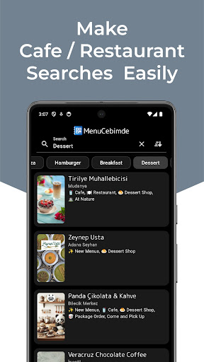 MenuCebimde Screen 3