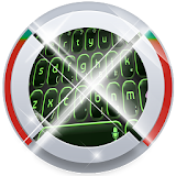 Black and Green Keypad Art icon