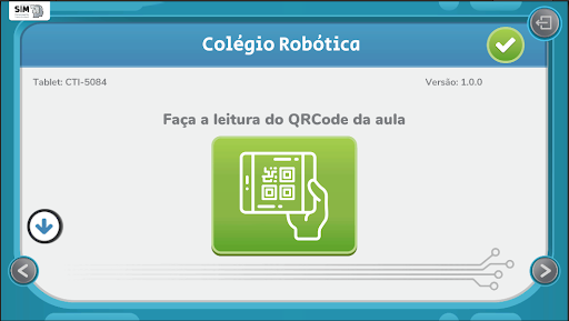 Android application SIMRobótica screenshort