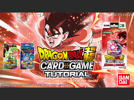 Screenshot of DB Super Card Game Tutorial