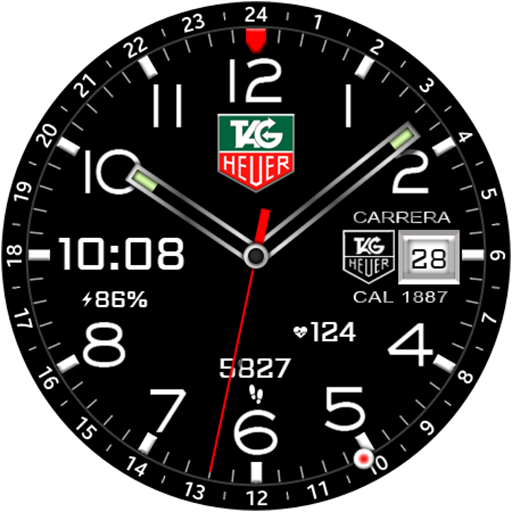 Hybrid TAG CARRERA Watch face