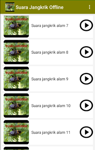 Suara Jangkrik Offline