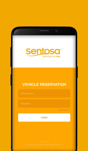 Android application SENTOSA VRS screenshort