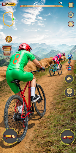 Android application Freestyle BMX Cycle Stunt Game screenshort